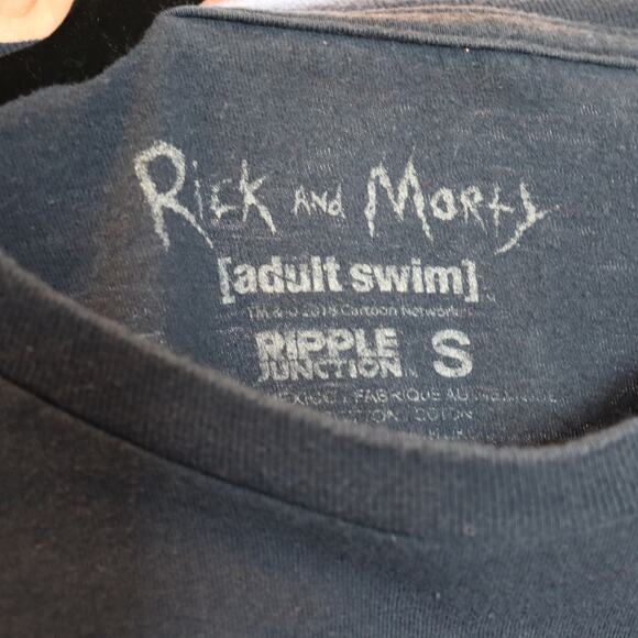 Rick and Morty T-Shirt – Adult Swim Ripple Junction Tee Size Small - Picture 6 of 6